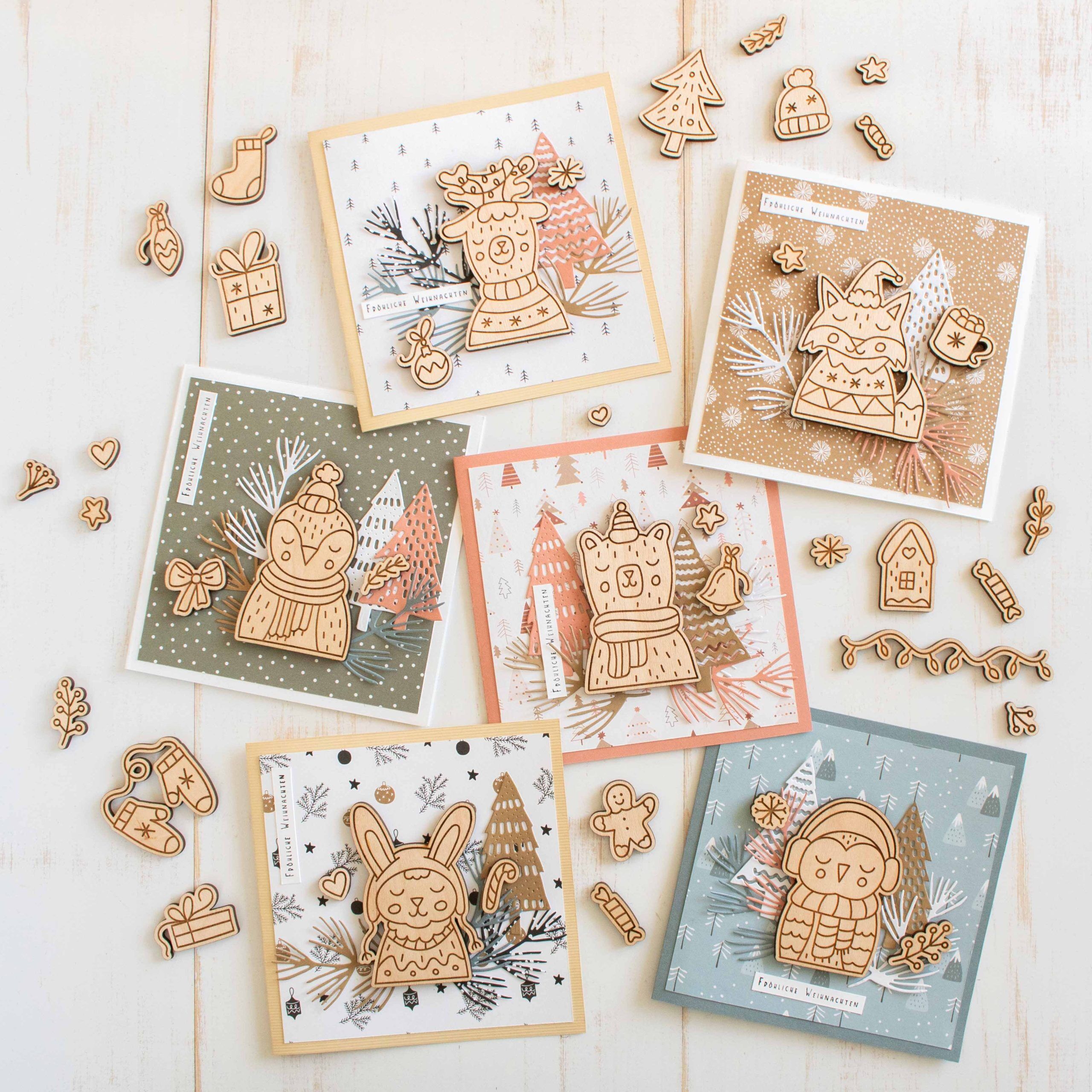 Set Wintertiere Streuteile – Bild 2