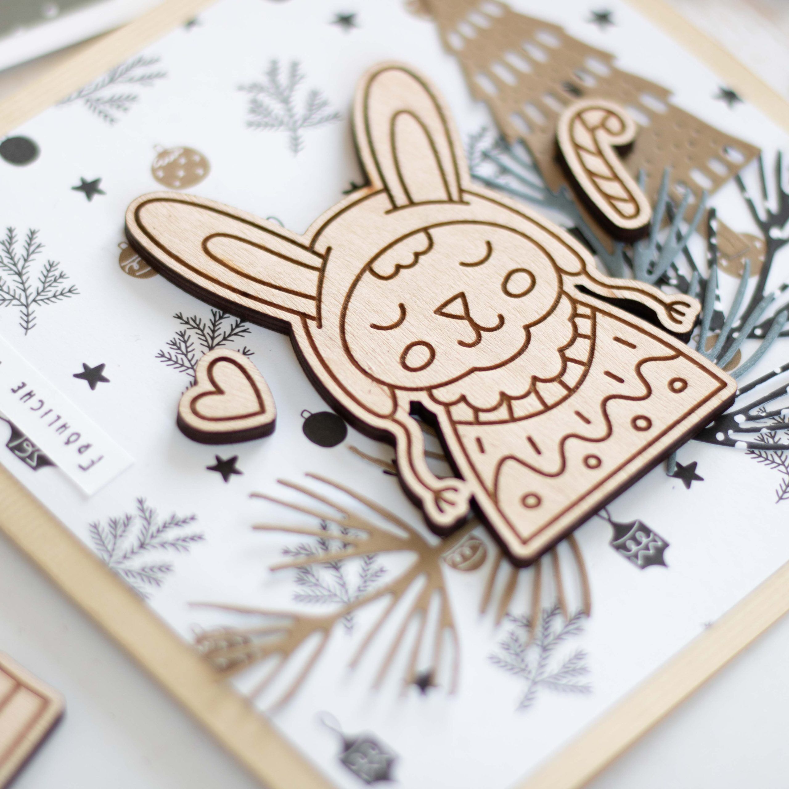 Set Wintertiere Streuteile – Bild 9