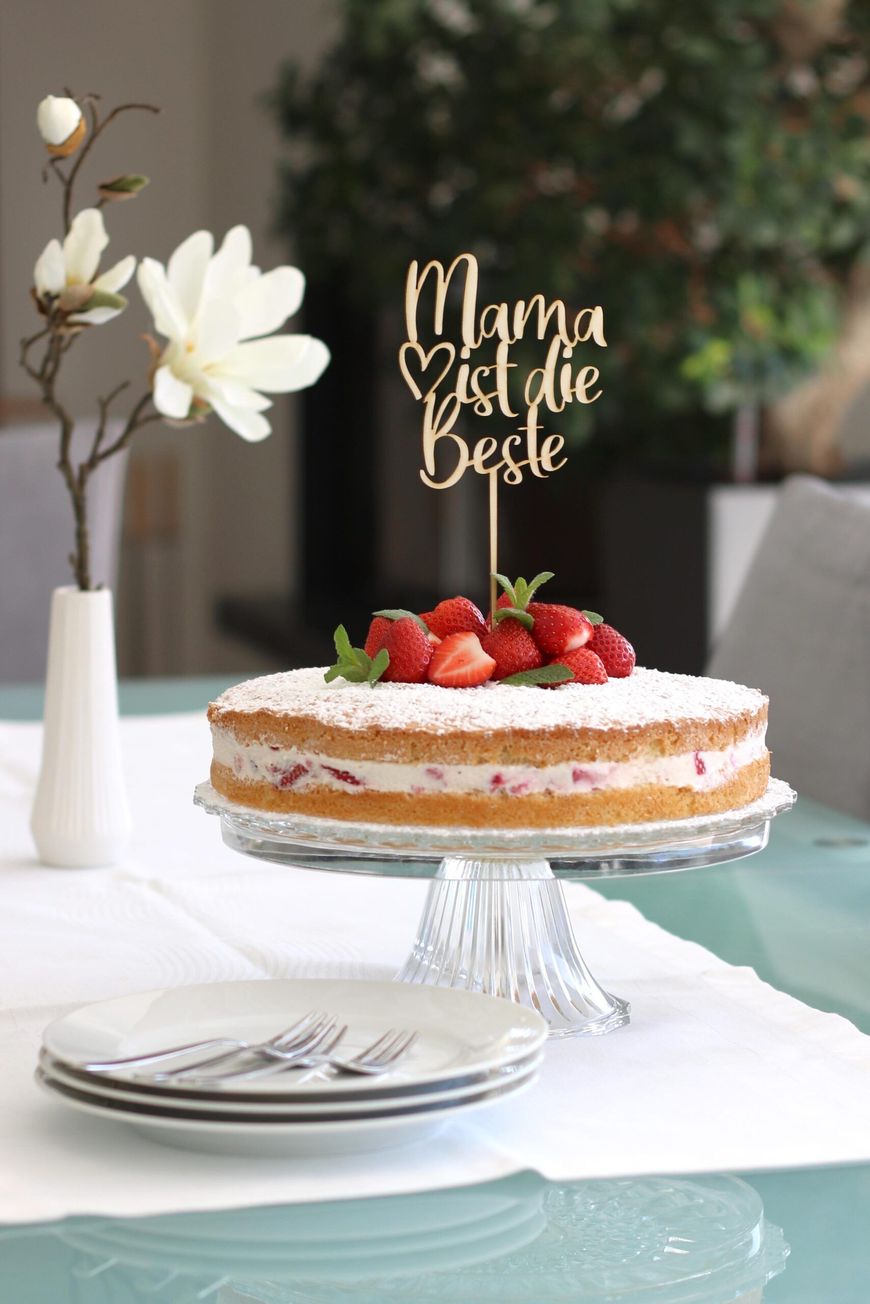 Cake-Topper Muttertag – Bild 3