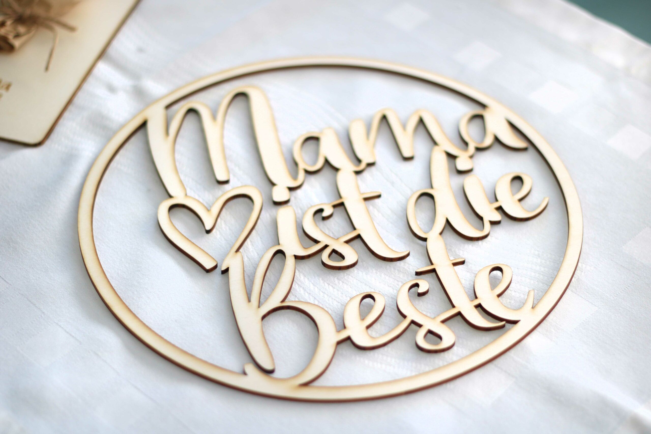 Holzkranz Muttertag – Bild 3