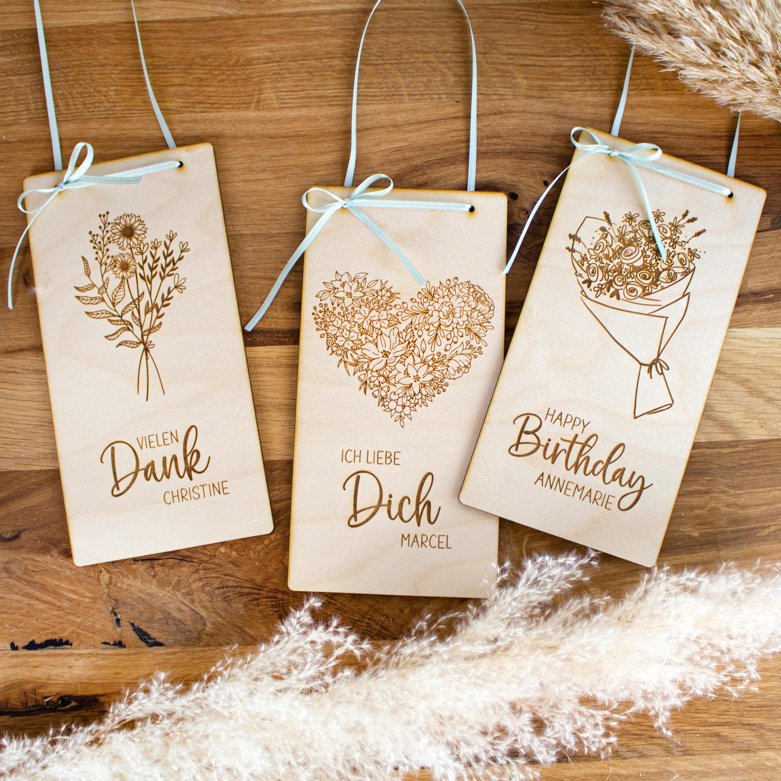 Herzbild "Liebe" mit Wunschname – Bild 2