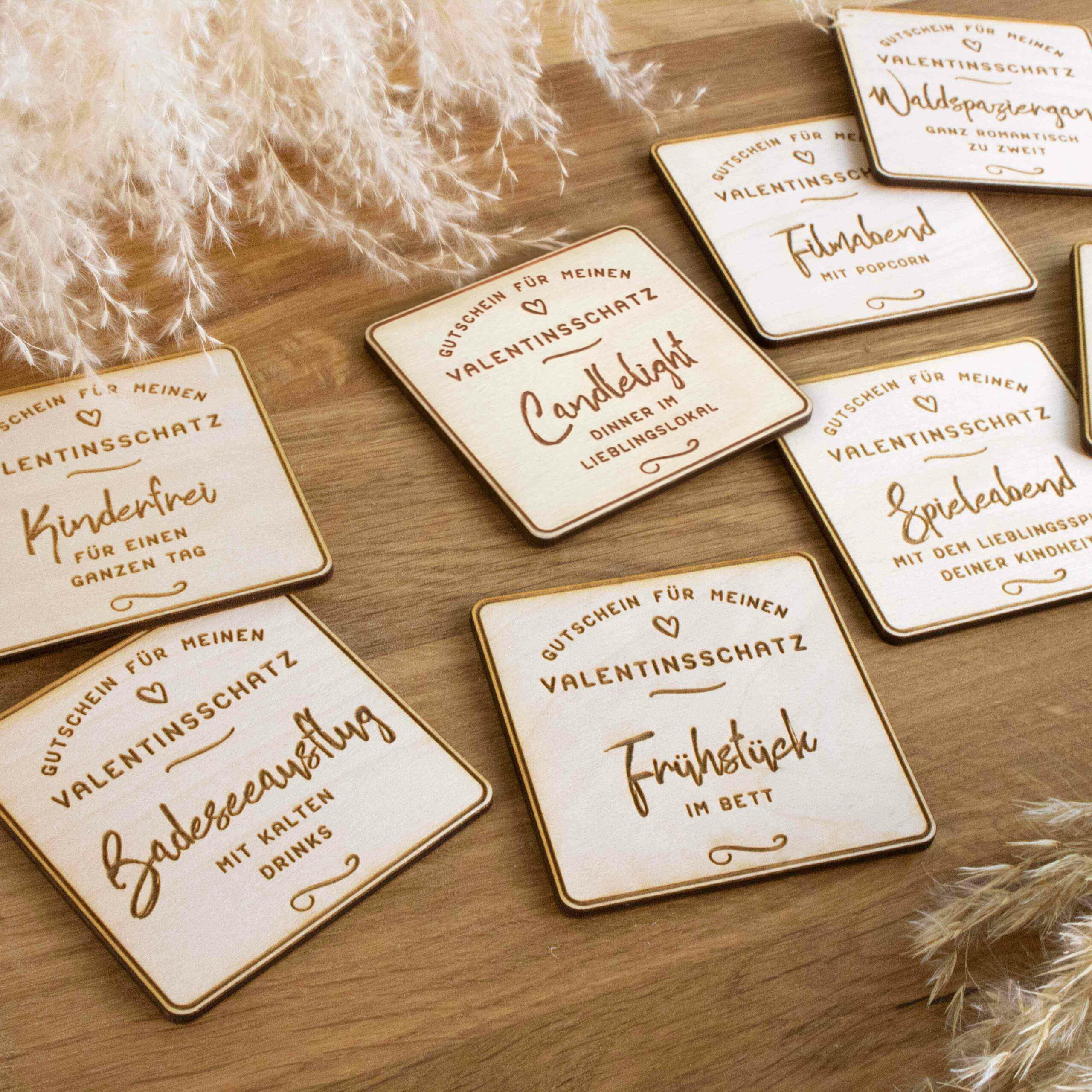 Gutschein Valentinstag