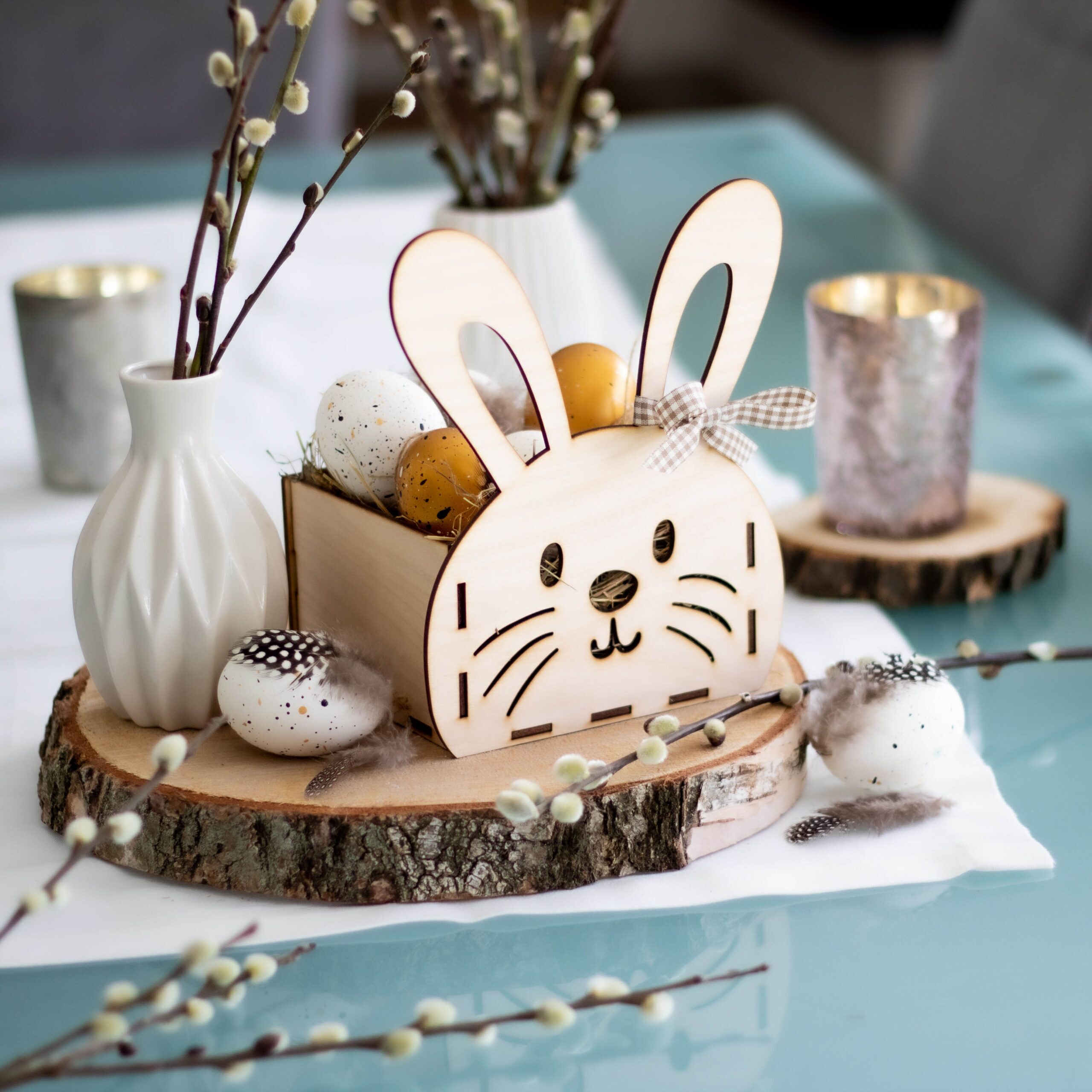 Eiernest für Ostern