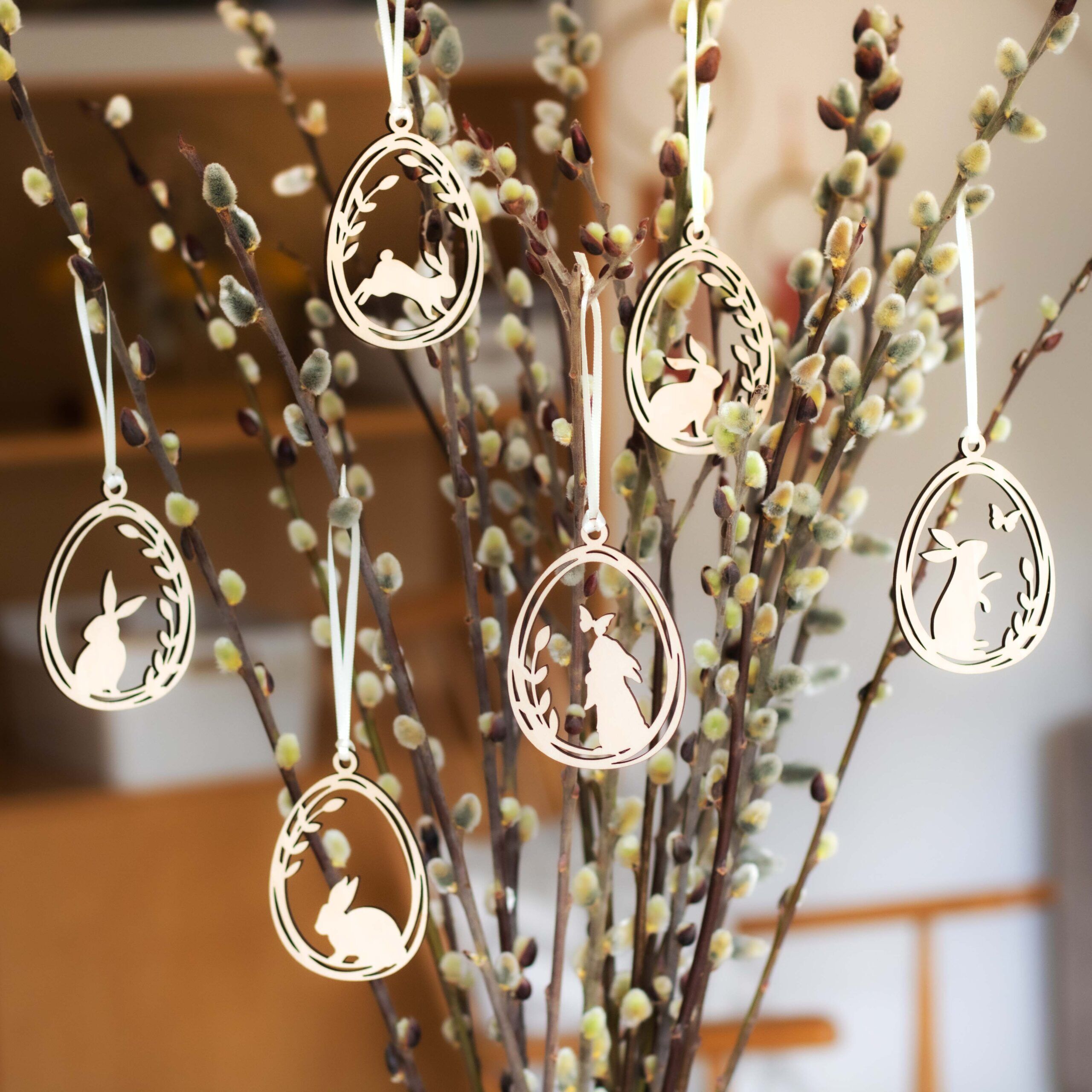 Holzanhaenger Osterhase