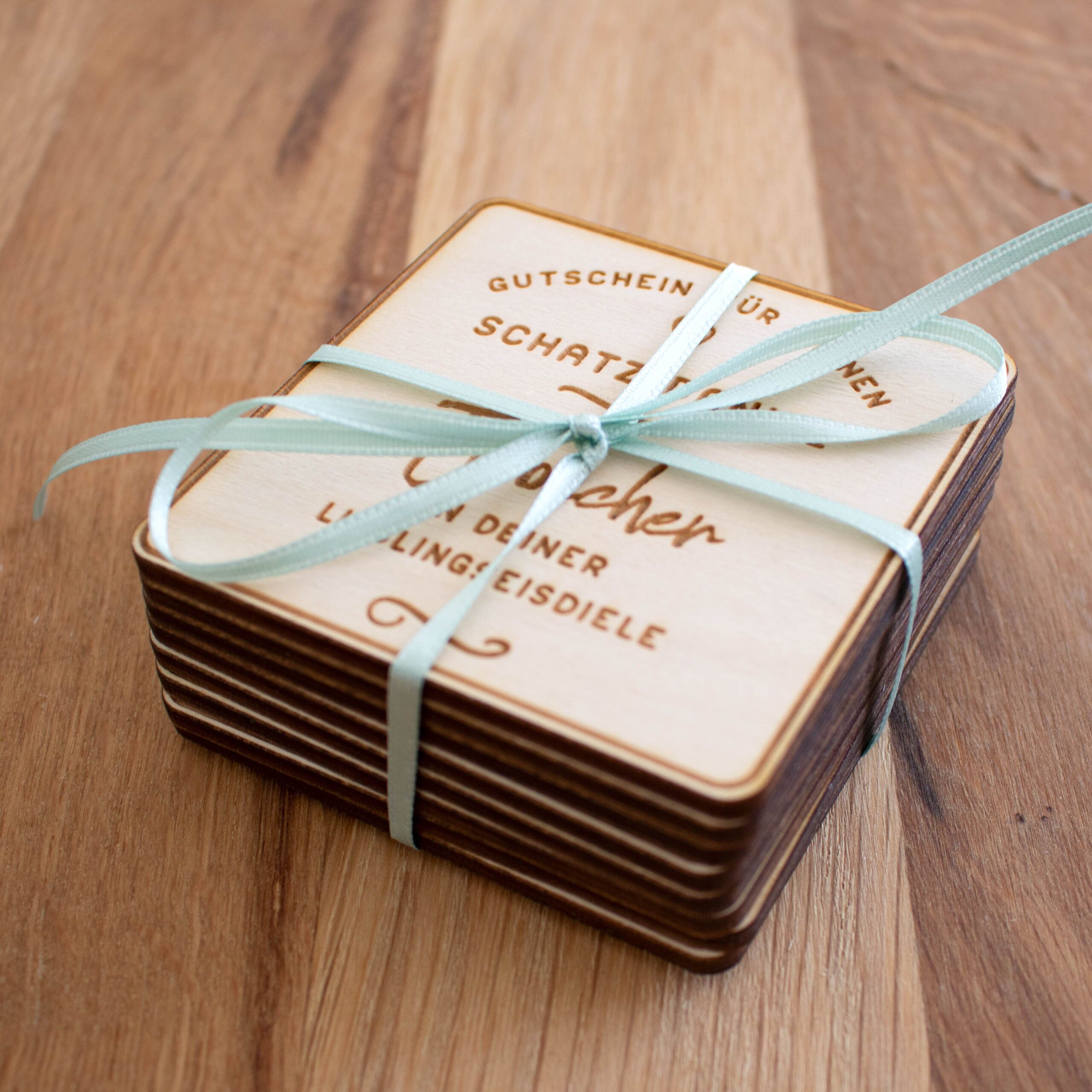 Gutscheinkarten personalisiert